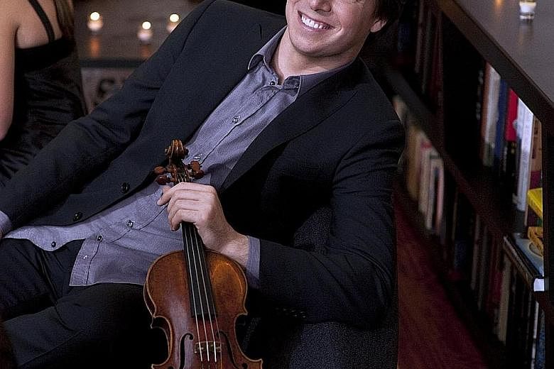 Joshua Bell's performance of the classic concerto at the Esplanade Concert Hall will be recorded live by music label Sony Classics.