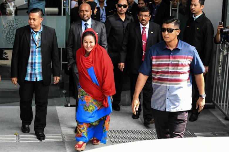 Grilled by anti-graft agents, ex-Malaysia PM Najib's wife Rosmah Mansor ...