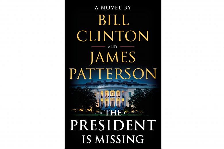 Thriller author James Patterson and former US president Bill Clinton take jabs at the current administration in The President Is Missing.