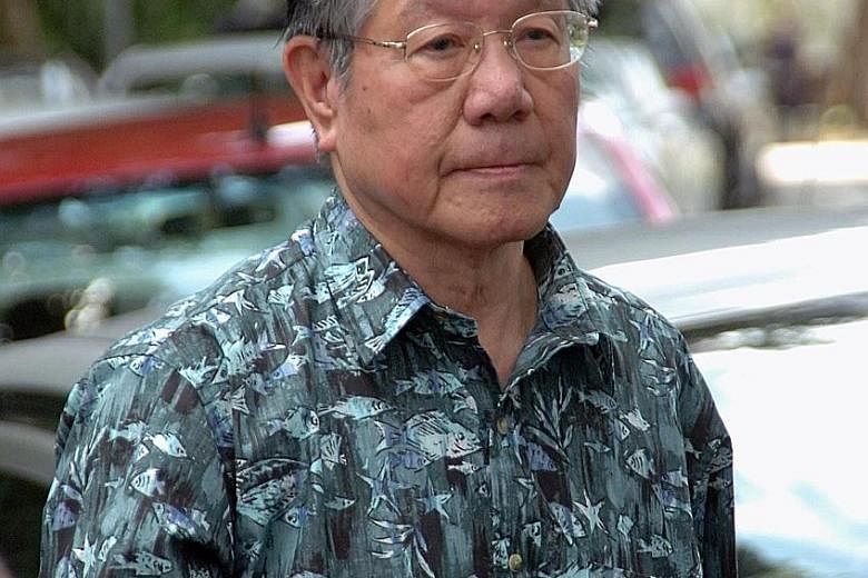Mr Jek Yeun Thong died peacefully in his sleep at home on Sunday.