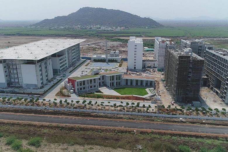 Amaravati, Andhra Pradesh's new capital city, is being built from scratch along the Krishna river. Singapore has been involved in helping the southern state build the city since 2014, and two agreements to begin work on the start-up area were signed 