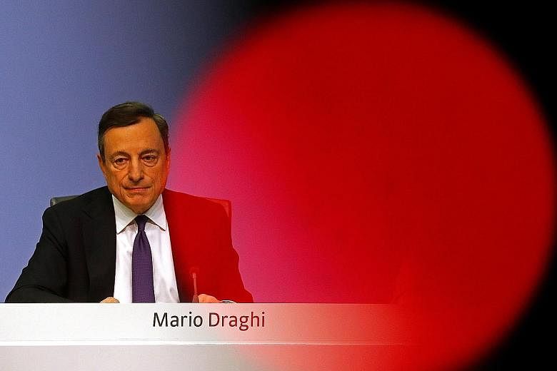 Many analysts expect European Central Bank president Mario Draghi to set an end-date for bond purchases after next week's gathering of the governing council, or at the July session.