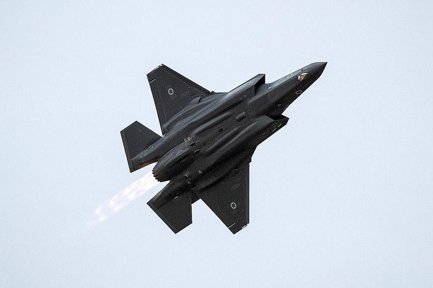 China's Shenyang J-31 stealth fighter (left) in a test flight. An F-35 stealth fighter (right) in action. Reports prepared for the Pentagon say that over the years, the Chinese have stolen designs for the F-35 joint strike fighter and the advanced Pa
