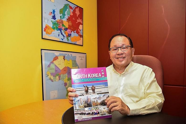 Mr Khoo Boo Liat, 68, who runs Universal Travel Corporation, said his request to run tours in North Korea was approved after he visited the country in 1994 for the first time. He was impressed then by how modern it was.