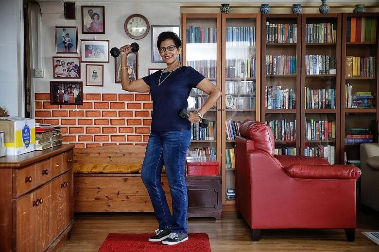 Worried about the impact of her 76kg frame on her health, Ms Kamala Christie went on the ketogenic diet in January and is now at her target weight of 58kg.