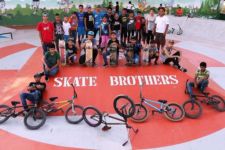 From the dark underworld of gangs into the vibrant world of sport. Honduras' non-profit club Skate Brothers has been pulling in young skaters, freestyle dancers and even singers.