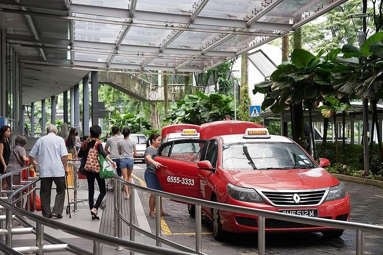 Figures provided to The Sunday Times by the Land Transport Authority show only 9 per cent of Singapore's taxi population was unhired in April, down from 12.5 per cent in January. Last year, the average unhired rate was 10.6 per cent.