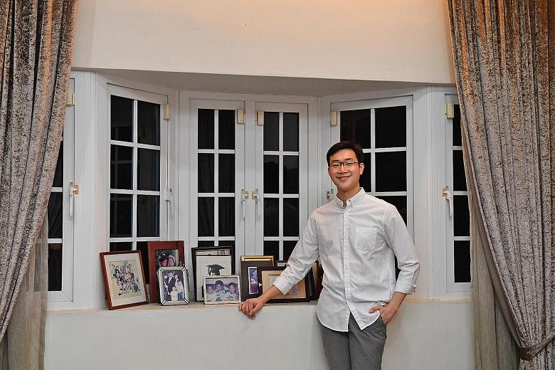 Mr Daniel Lim says his biggest mistake was waiting till he started working to begin financial planning. This means he has a lot of catching up to do.