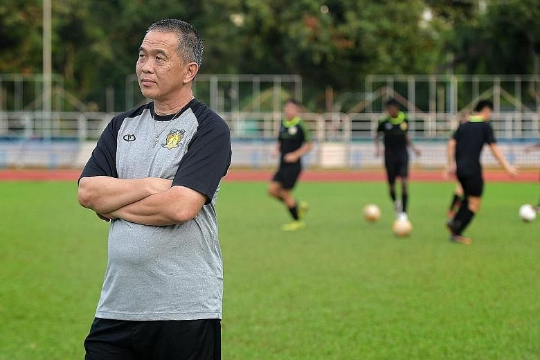 Hougang United caretaker coach Clement Teo has had experience coaxing the best out of youth. He mentored St Gabriel's Secondary from 2000-2016.