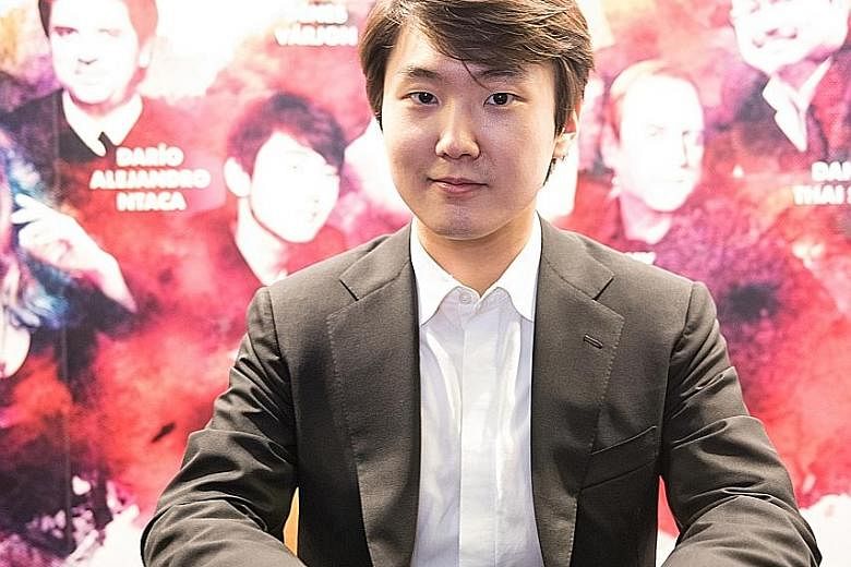 This year's Singapore International Piano Festival included a masterclass by Vietnam's Dang Thai Son, as well as performances by Hungary-born Denes Varjon and South Korea's Seong Jin Cho (above).