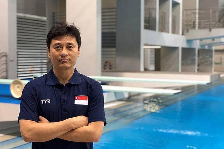 Singapore's new diving coach, former Chinese national champion Li Peng, wants to see a significant improvement in his charges so that some of them can qualify for Tokyo 2020.