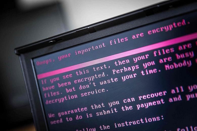 The annual report by the Cyber Security Agency of Singapore showed that ransomware incidents also rose, with 25 cases reported last year, up from 19 in 2016. It also noted that malware infections are increasing.