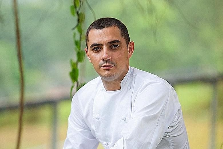 Odette chef Julien Royer was at the awards ceremony in Bilbao, Spain, on Tuesday.