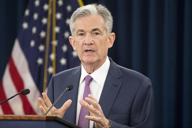 Mr Jerome Powell points to low unemployment and signs of rising inflation as supporting the case for continued gradual increases in the federal funds rate.