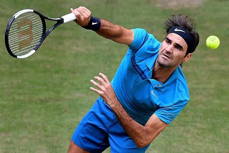 World No. 1 Roger Federer yesterday made it six victories out of six meetings against Benoit Paire - but not before being given a fright by the Frenchman in the round of 16 match in Germany. The Swiss kept alive his hopes of a 10th Halle Open title a