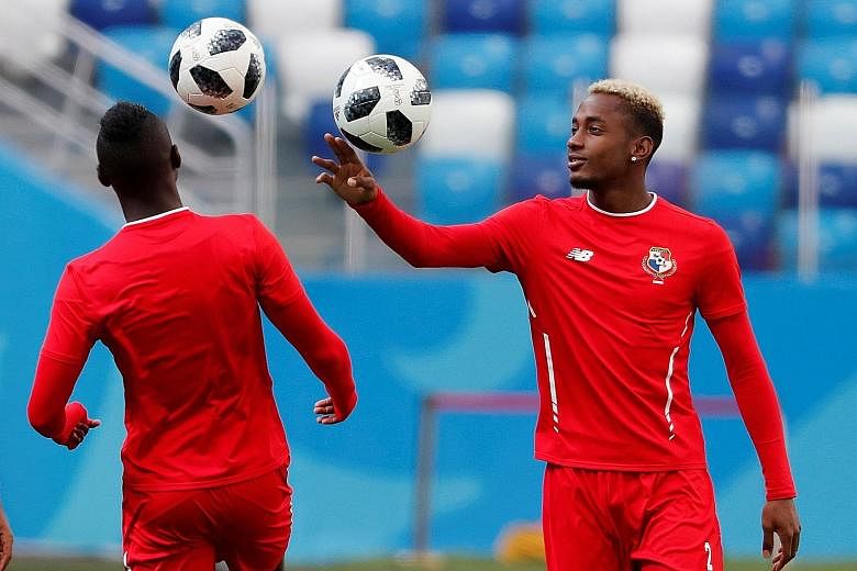Panama's Michael Amir Murillo (right) has shown that his team can time their tackles well, as he did against Belgium's Eden Hazard in their opening encounter. But Panama still chalked up four bookings in that match, plus another for dissent.