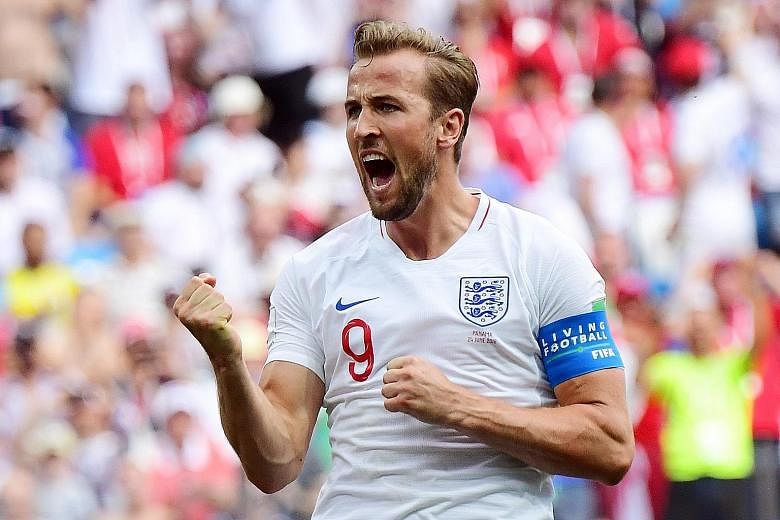 England captain Harry Kane leads the race for the Golden Boot with five goals after just two group games.