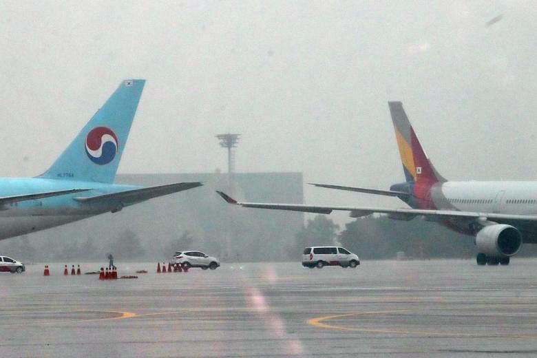 BTS's Airport Penalty Saga Continues At Gimpo Airport