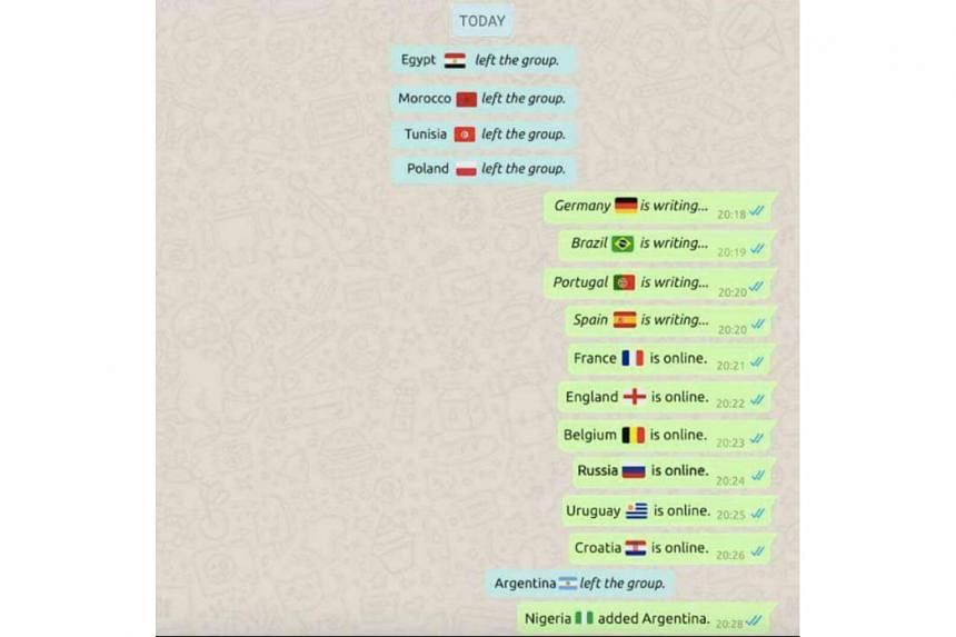 MEME-ORABLE #2 If teams at the World Cup were in a WhatsApp group. CAUGHT ON CAMERA Morocco's midfielder Nordin Amrabat offering his opinion on the VAR after their game against Spain. WATCH: bit.ly/2tFw7tJ MEME-ORABLE #1 If you ever wondered why VAR 