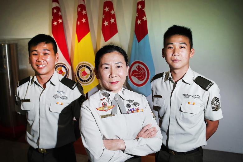 First female Chief Warrant Officer among over 500 SAF and Mindef