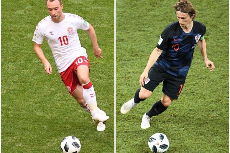 World Cup: Clash Between Christian Eriksen And Luka Modric 'could ...