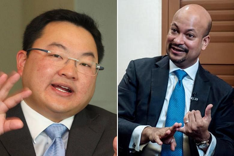 The seeds for 1MDB were sown in 2009 when Mr Low Taek Jho (left) mooted a plan to create a sovereign wealth fund. 1MDB chief executive Arul Kanda Kandasamy (right) was sacked on Thursday.