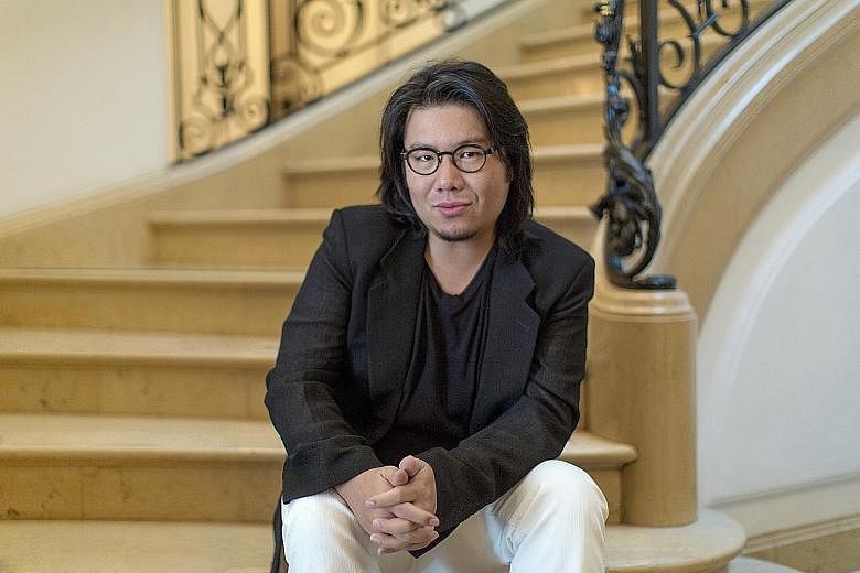 Crazy Rich Asians, written by Kevin Kwan (above), reappeared on The Straits Times bestseller list for fiction last July.