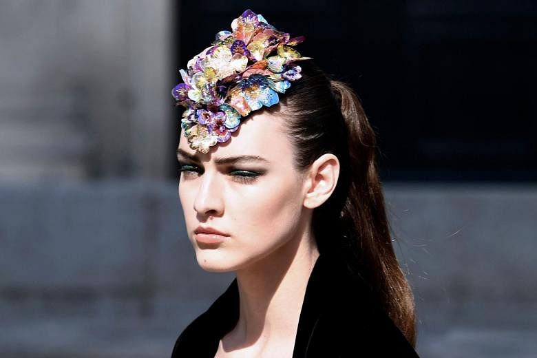 Chanel Includes Flower Crowns In Haute Couture Show