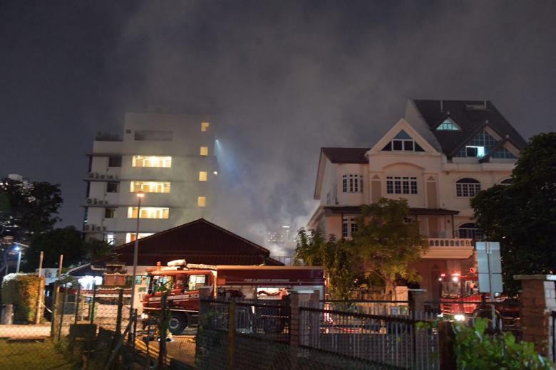 Fire at Sing Avenue, no reported injuries The Straits Times