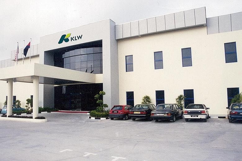 KLW reclassified certain items in its financial statements for the financial year ended March 31, including the reclassification of land held for development from a non-current asset to a current asset.