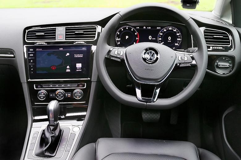 The Golf 1.4 feels lively and its Highline variant has a 9.2-inch touchscreen infotainment system and a multi-function leather-lined steering wheel.