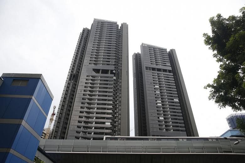 The Neos live in a three-bedroom condominium unit in Commonwealth Towers. Mr Neo said: “I chose it because it is conveniently located in front of an MRT station.”