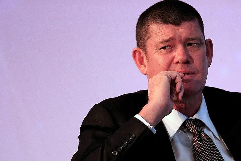 Mr James Packer, seen in a 2013 photo, has resigned from the board of Consolidated Press Holdings, months after stepping down from Crown Resorts, to focus on his recovery from mental health issues.
