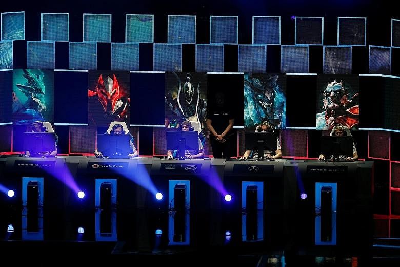 An e-sports Dota 2 tournament took place earlier this year in Birmingham.