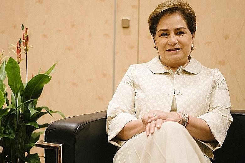 Ms Patricia Espinosa, executive secretary of the UN Framework Convention on Climate Change, is hopeful of getting a deal in December.