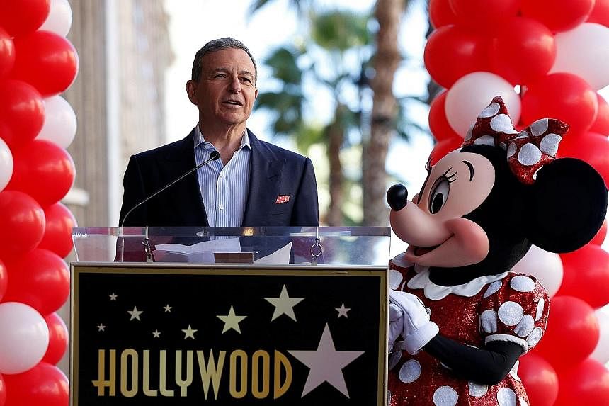 The biggest names in the entertainment business are involved in the battle for Sky - (from left) chief executive officer of Comcast Brian Roberts, chairman of News Corp Rupert Murdoch, and CEO of The Walt Disney Company Bob Iger.
