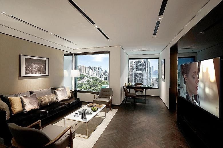 A room at The Murray, which is located in Cotton Tree Drive, on the periphery of Hong Kong's financial district.