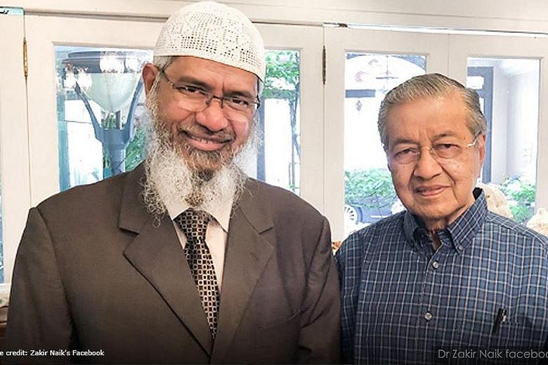 Malaysian Prime Minister Mahathir Mohamad has ruled out sending Dr Zakir Naik, who is suspected of inciting terrorism, back to India.