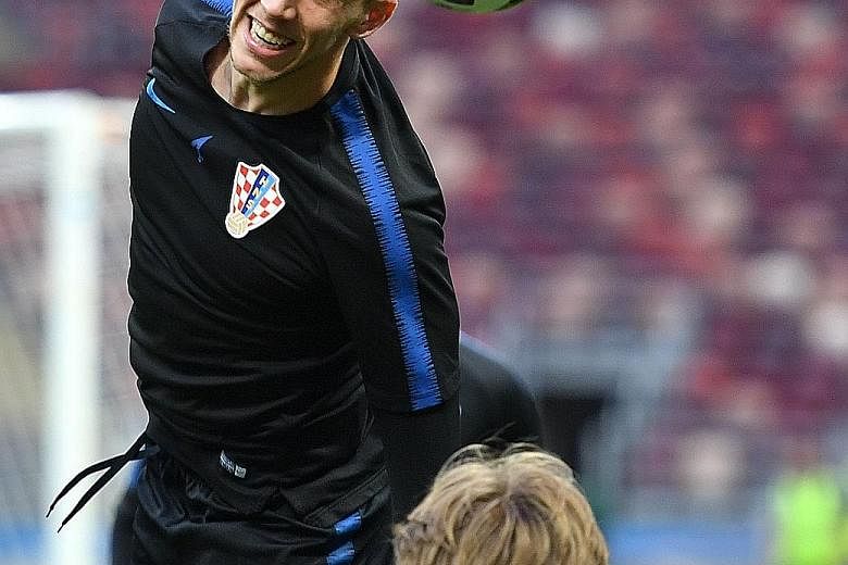 Ivan Perisic will be one of Croatia's main goal threats from the wing against France.