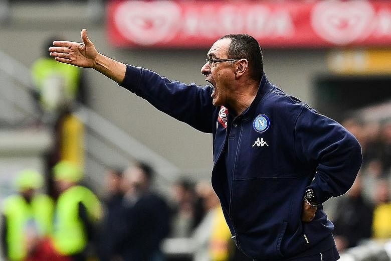 Maurizio Sarri guided Napoli twice to the Serie A runners-up spot and to one third-place finish during his time there and hopes will be high at Chelsea that he will be even more successful in his new role.