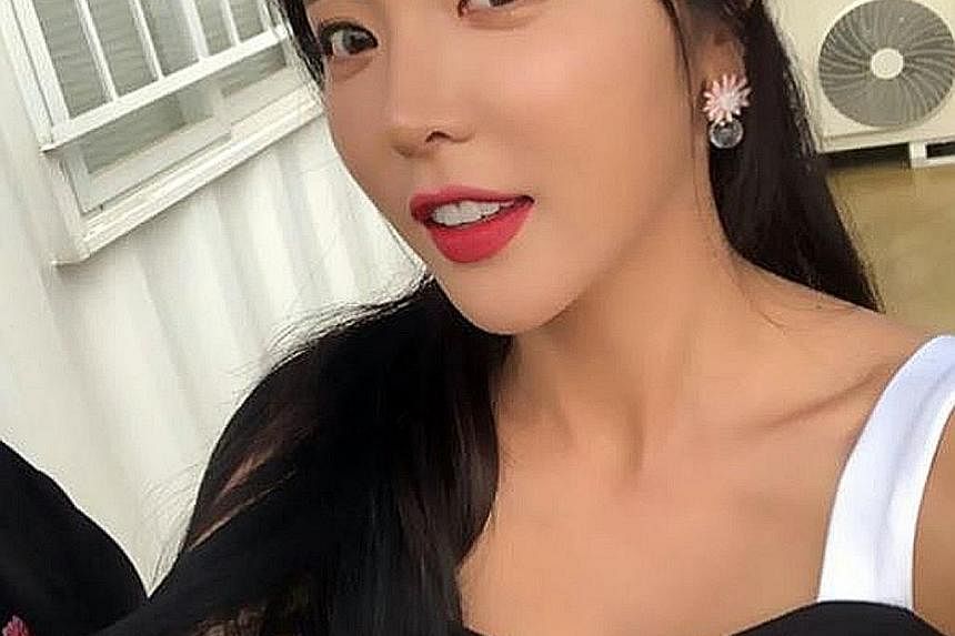 SOUTH KOREAN SINGER HONG JIN-YOUNG