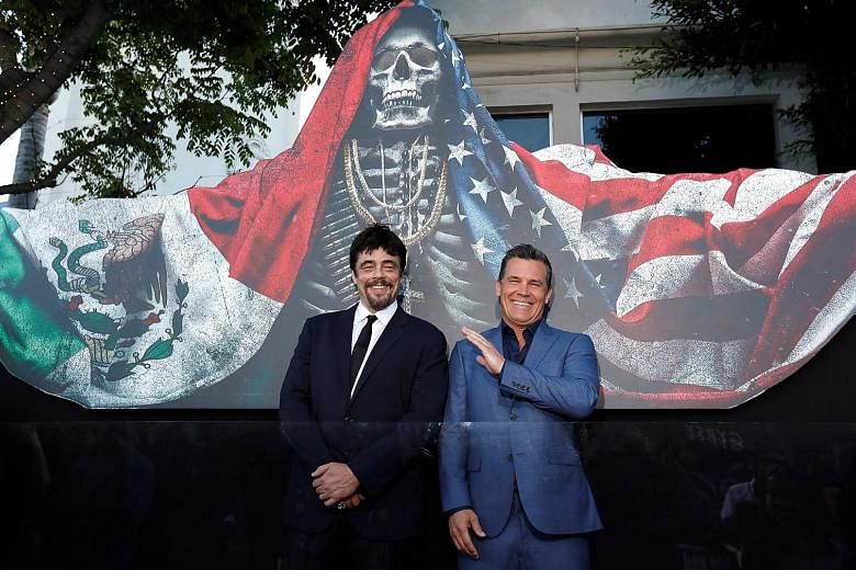 Benicio del Toro (left) and Josh Brolin reprise their roles as American federal agents in Sicario: Day Of The Soldado.