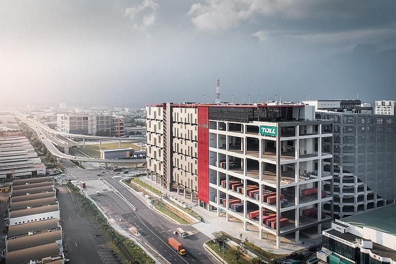 Toll City's more than 100,000 sq m hub boasts innovations that are expected to increase efficiency.
