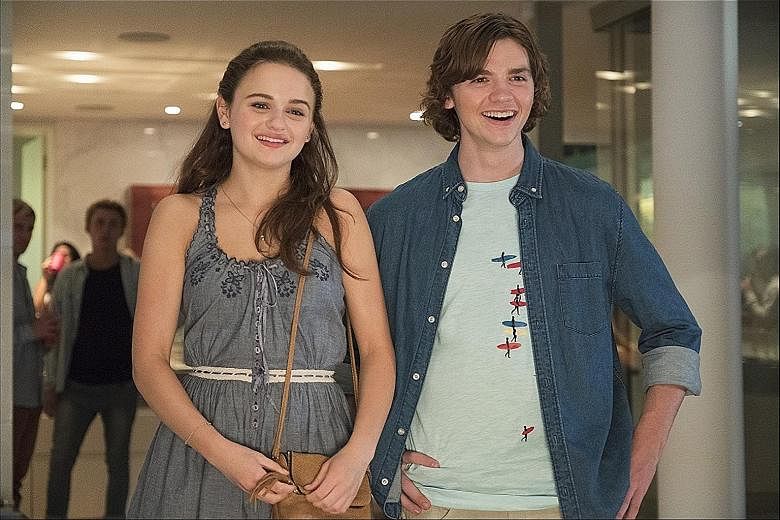 The Kissing Booth stars Joey King and Joel Courtney.