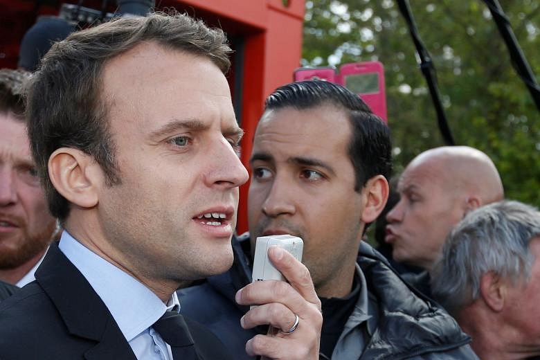 France's Emmanuel Macron Under Fire After Aide Caught Beating May Day ...