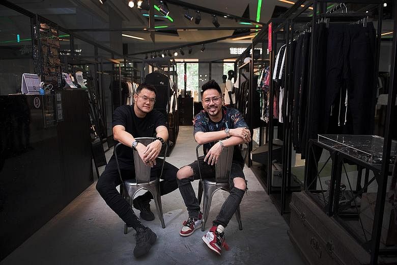 Mr Vincent Quek (left) and Mr Nicholas Cho are the founders of Flesh Imp.