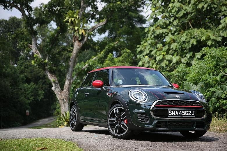 The Mini John Cooper Works 3Dr harks back to the purity of Mini brand.