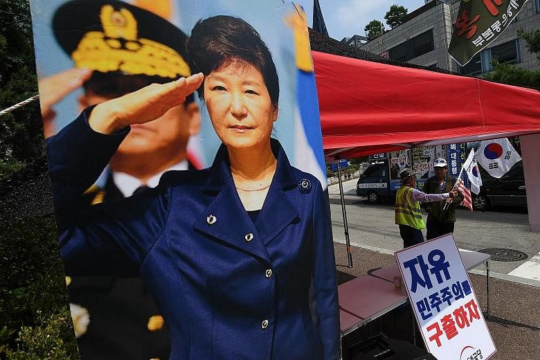 South Korea's former president Park Geun-hye was yesterday found guilty on charges of causing loss of government funds and interfering in a 2016 parliamentary election and given eight more years in prison, on top of her current 24-year term on separa