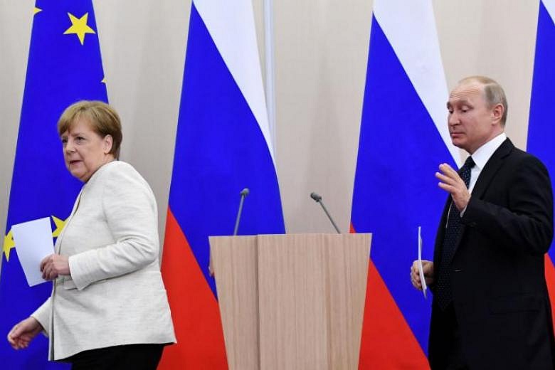 ST Scroll Back: Putin Was Once Four Hours Late For Meeting With German ...