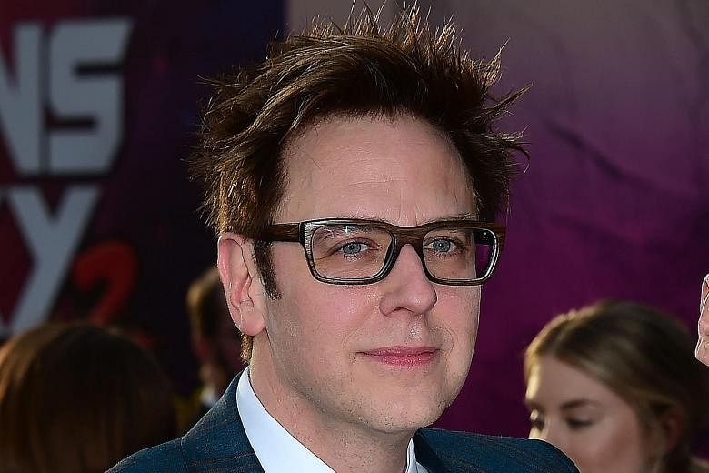 Mr James Gunn's tweets, mainly from 2008 and 2011, joked about taboo topics such as rape and paedophilia.